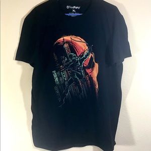 TeeFury Graphic Tee Top Green Arrow design XL